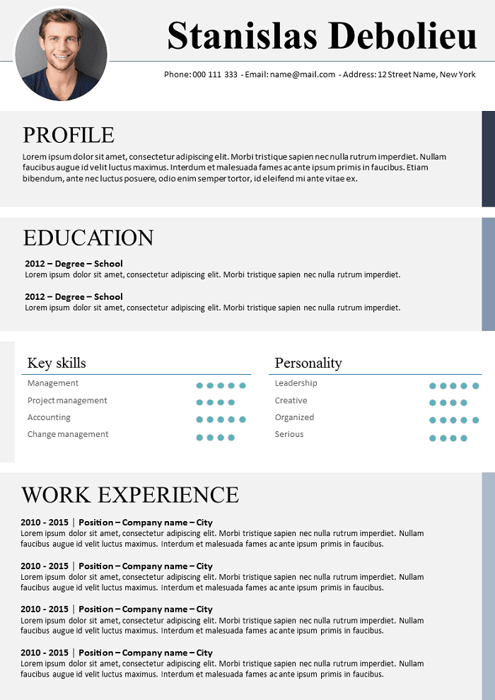 Free Resume Oxford to Download