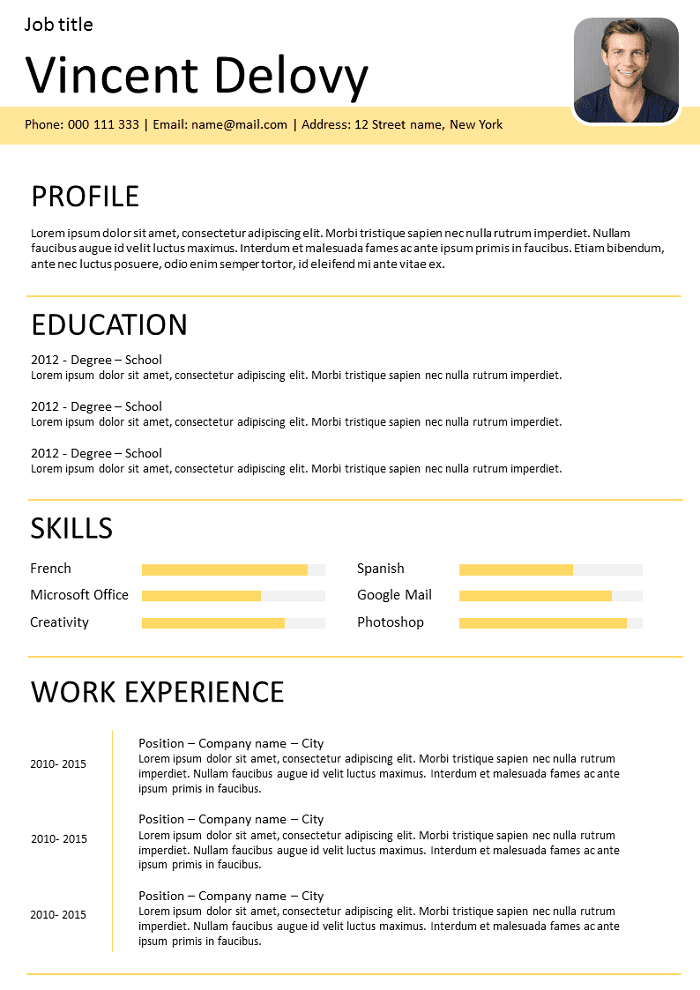 Berkeley Resume Template