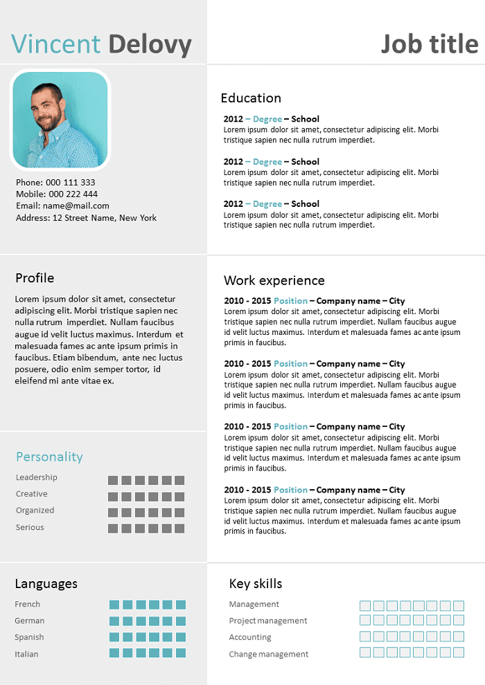 Princeton Resume Template