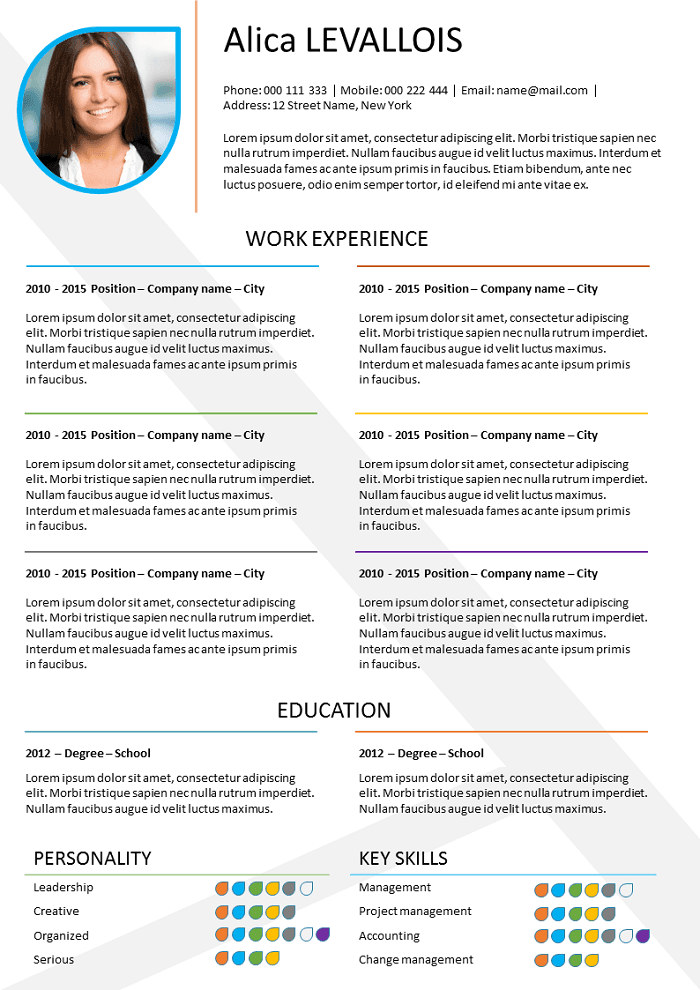 Cv Cambridge Template