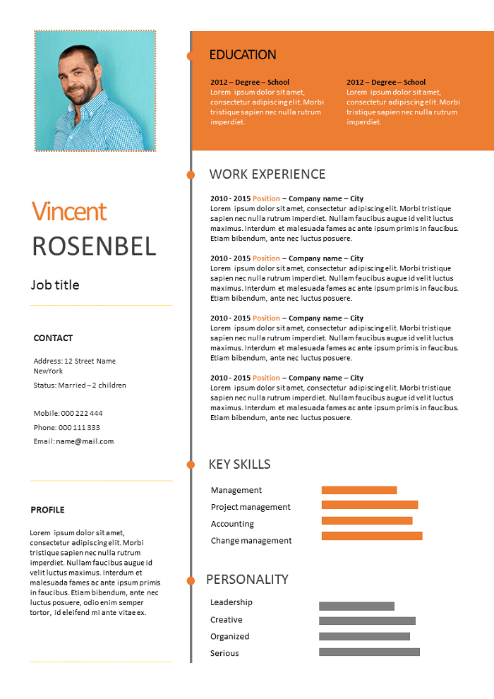 Young executive Resume