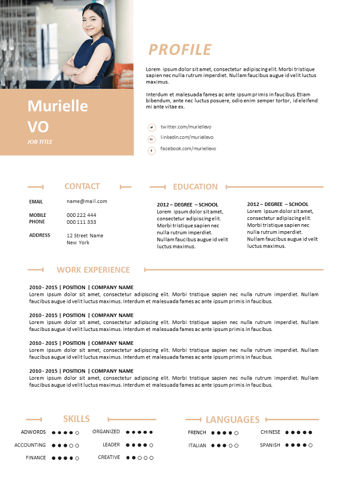 Communication Resume