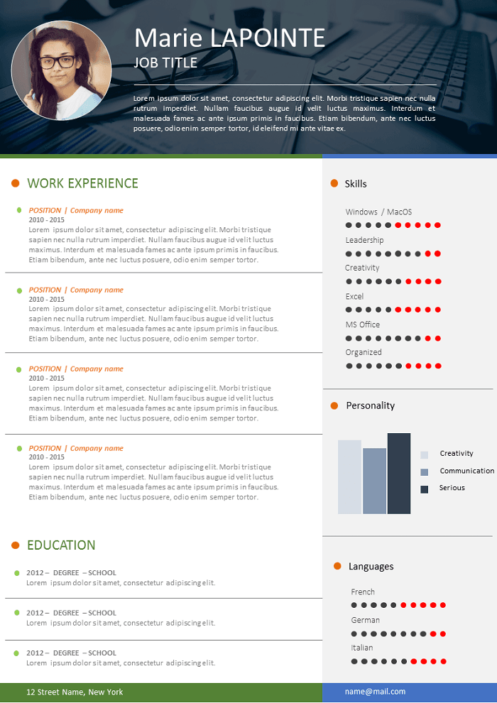 Sleek Resume