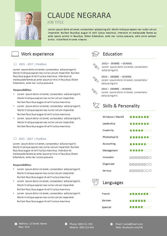 Sweet and plain Resume