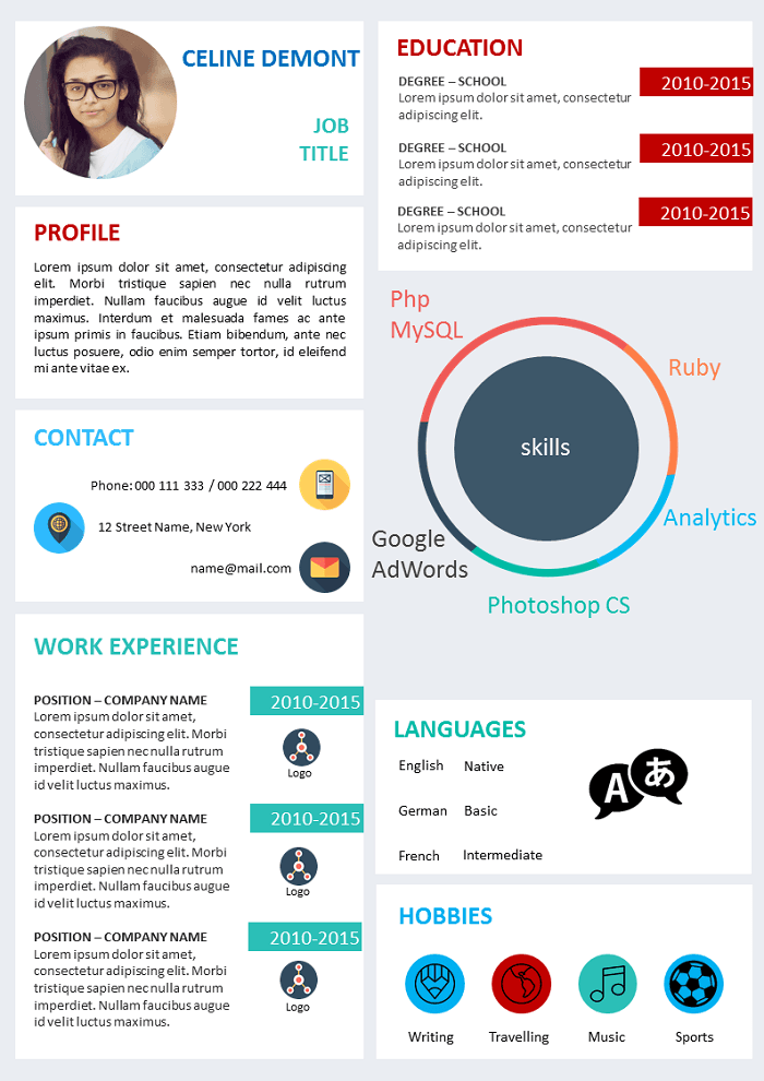 Free Resume Fun and games to Download