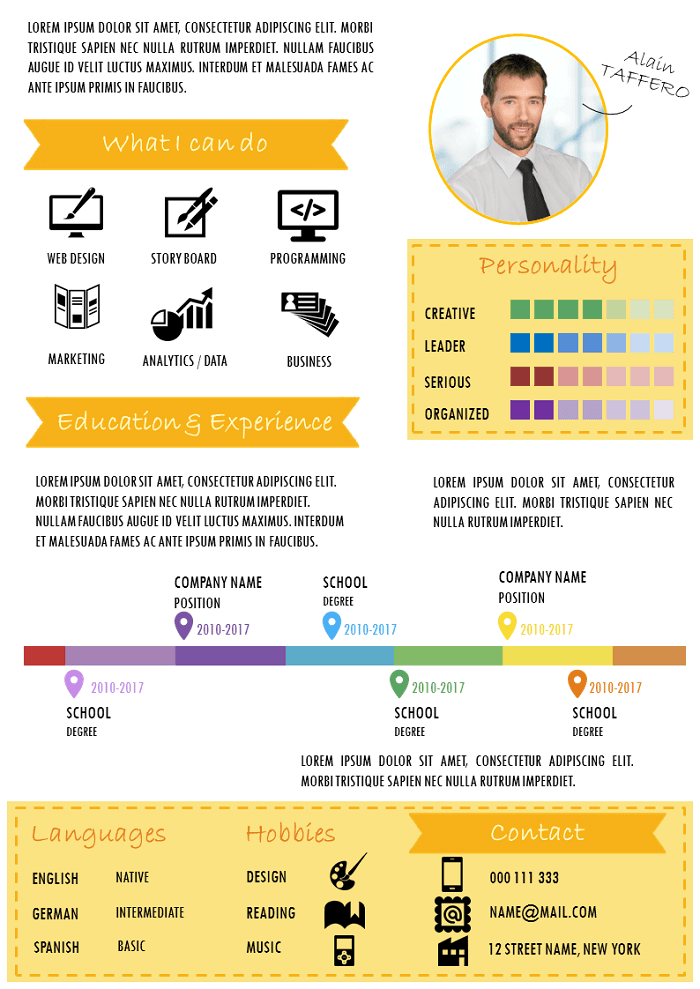 Colourful REsume