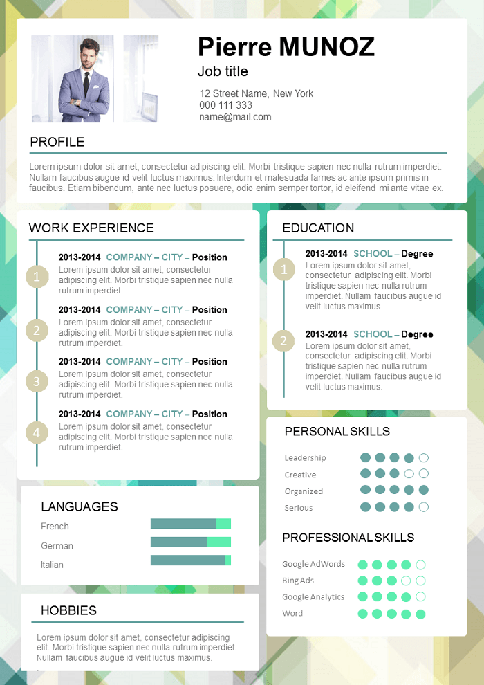 Fun and dynamic REsume