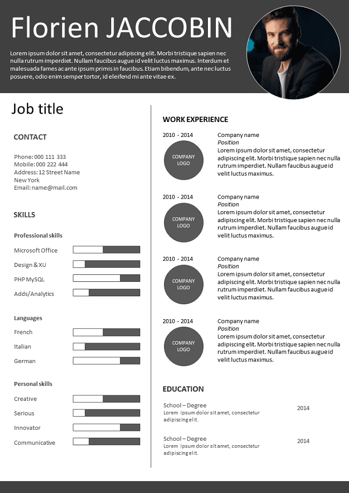 Free Resume Improved to Download