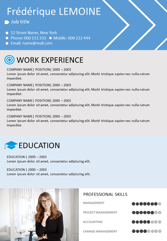 Resume Skills orientated