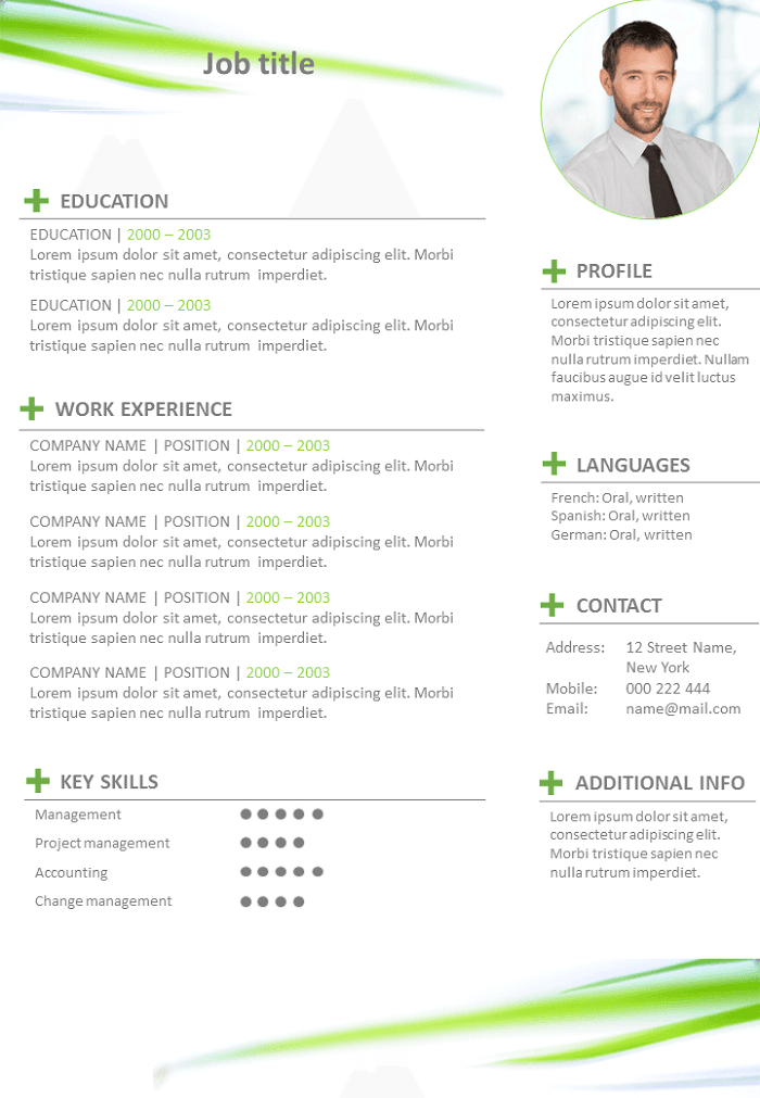 Resume Coloured