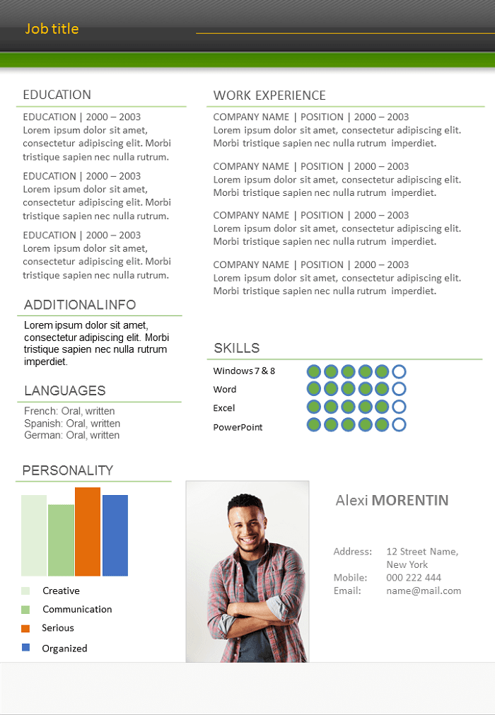 Free Resume Uptodate to Download