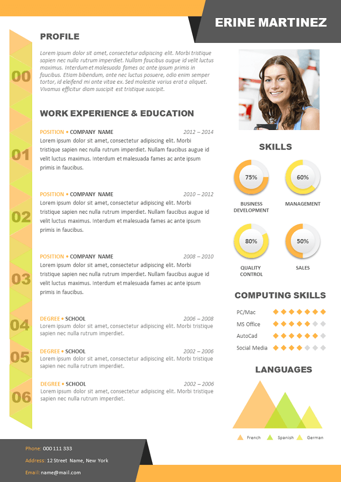 Creative design Resume