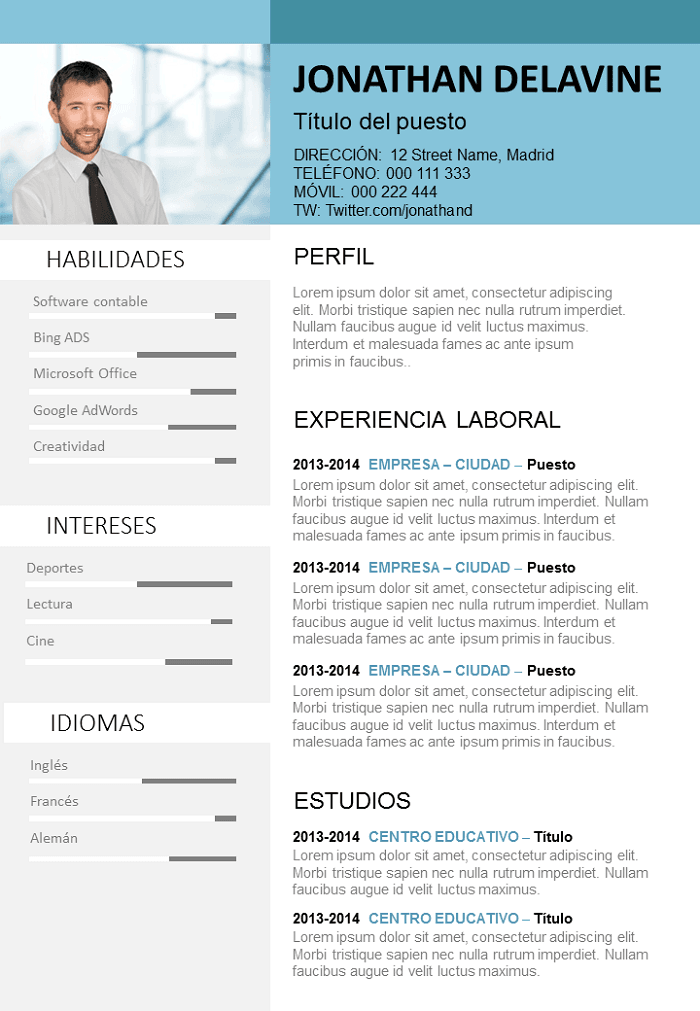 CV en línea