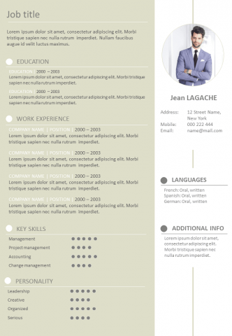 Resume Creative and formal